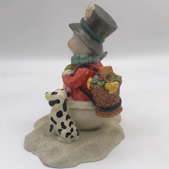 Vintage Regency Fine Arts Collectible Snowman Sculpture’s & Figurines 5”Tall - Picture 5 of 8